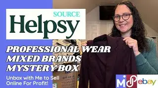 Unbox with Me - Helpsy Source Professional Wear Mixed Brands Mystery Box - Reselling for Profit
