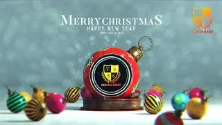 ID #1641 - Christmas Card Logo Animation Intro Reveal - Design Bank Logo Animation