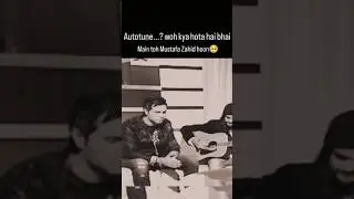 Autotune left the chat😱| Mustafa Zahid | Clips N Concerts | #shorts #mustafazahid #viral