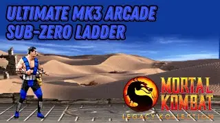 Mortal Kombat Legacy Kollecton - Ultimate Mortal Kombat 3(Arcade)- Sub Zero Ladder