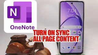 How To Turn On Sync All Page Content In Microsoft OneNote On Android