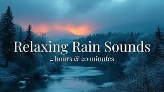Relaxing Rain Sounds For Instant Sleep | Heavy Rain & Nature Sounds