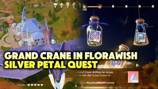 Ride the Grand Crane in Florawish | Infinity Nikki