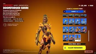 I Unlocked EVERYTHING in the Battle Pass at Once!!! (Chapter 5 Season 4) #fortnite #fortniteclips
