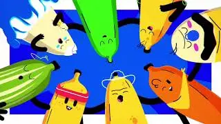 Banana Rainbow videoclip for @Netflix show Waffles & Mochi by Smog.tv