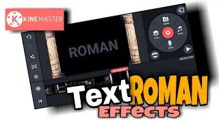 How to Make a Roman text effects | Tutorial