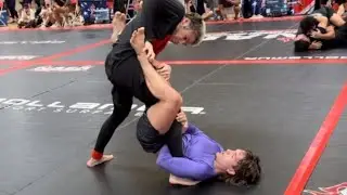 I competed at NAGA Las Vegas after just 5 months of training… #whitebelt #bjj #jiujitsu 