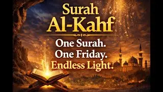 Surah Al-Kahf | One Surah. One Friday. Endless Light 🤍 | Peaceful Quran Recitation
