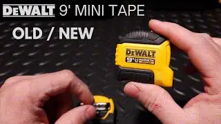 Старая или новая модель? Сравнение карманных рулеток DeWALT 9 футов.