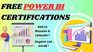 FREE  POWER BI COURSES WITH CERTIFICATES IN TAMIL ✅ | POWER BI FREE COURSES