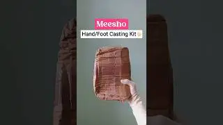 Meesho Hand/Foot Cast Kit🖐🏻💕 #meesho#meeshofinds#handcasting#castingkit