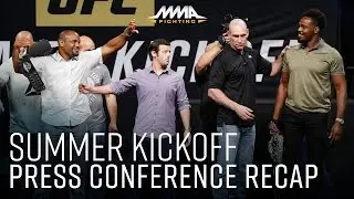 UFC Summer Kickoff Press Conference Reaction - MMA Fighting