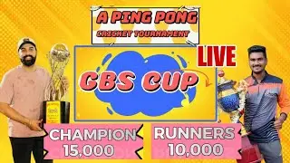 GBS CUP 2025 🏆 (Plastic Ball Cricket Tournament) LIVE LINK-3
