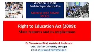 Right to Education Act (2009)