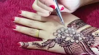 Beautiful Wedding henna, original design by: via henna art