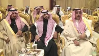 الحفل الخطابي في حفل ذوي عواض من قبيلة الظبطان من مطير لتكريم نايف معيلي الشمري لتبرعه بكليته