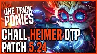 Patch 5.24 Heimerdinger Mid OTP - Matchup: Lulu - Ranked Challenger KR