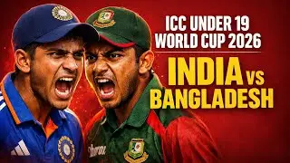 ICC U19 WORLD CUP 2026 🔥 INDIA vs BANGLADESH | RIVALRY, PRESSURE & PRIDE .
