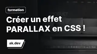 Comment créer un effet parallax uniquement en HTML et CSS !