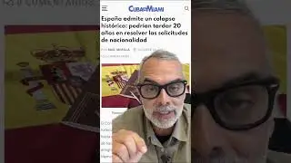 🇪🇸 Expedientes de Nacionalidad Espa&ntilde;ola por LMD: &iquest;Tardar&aacute;n 20 a&ntilde;os en resolverlos? 😱