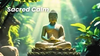 Sacred Stillness in Nature | Soothing Forest Meditation with Buddha Statue & Calm Music #Eirene