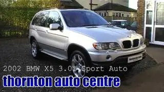 2002 BMW X5 3.0i Sport Auto
