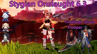 Stygian Onslaught 6.3 Fearless - Varesa - Fireblade Shock Trooper | Genshin Impact