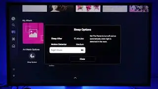 SAMSUMG The Frame &ndash; كيفية إيقاف وضع الفن تلقائياً