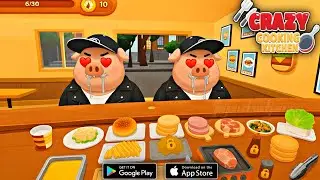 Мобильный игровой процесс Crazy Cooking Kitchen