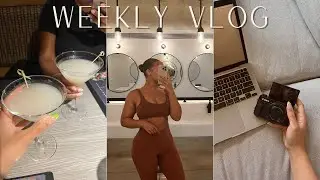 WEEKLY VLOG | Friend Dates, Laser Hair Removal, Closet Organization, Content BTS, etc.