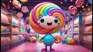 Colors of the Candy Store 🍭🌈 | Fun Kids Song | Nursery Rhymes and Educational Songs