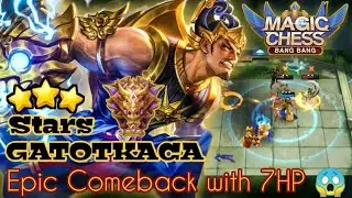 Mage Synergy gameplay with 3 Star Gatotkaca  (Game Changer) / MAGIC CHESS