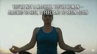 You&rsquo;re Not a Machine | A Powerful Motivation to Rest, Heal, and Start Again, Keep Rising