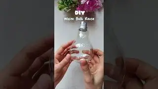 Waste Bulb Reuse craft ideas😱#diy #reuse #youtubeshorts #shorts #craftideas #craft