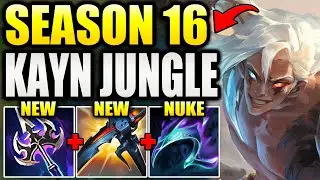 COMMENT JOUER KAYN JUNGLE DANS LA SAISON 16 ! (LES DEUX FORMES)