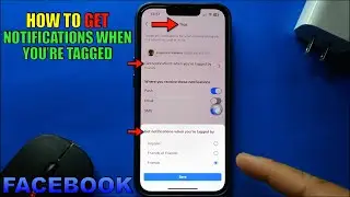 How to get notifications when you're tagged on Facebook