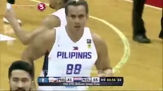 Throwback//Gilas Pilipinas vs New Zealand | Hontiveros Nagpaulan Ng Tres