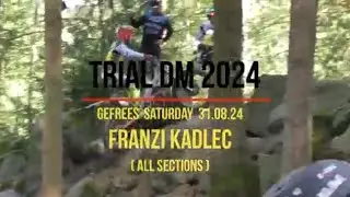 Trial DM 2024  Gefrees Saturday 31.08.24  Franzi Kadlec ( All Sections )