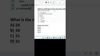 Python certification exam Question-103