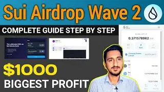 Sui Network Airdrop Wave 2 Full Guide Step by Step | Free Crypto Airdrop Today
