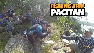 ROCK FISHING !! MANCING NGELAYAP KE PACITAN BARENG ANGLER SNI - MMeps. 162