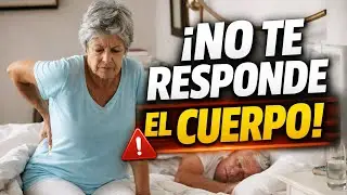 ¡SE BLOQUEA TU CUERPO AL DESPERTAR! ⚠️ Nadie te dice esto después de los 60