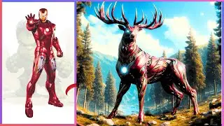 AVENGERS As DEER VENGERS 🔥 All Characters (marvel & DC) 2025🩸