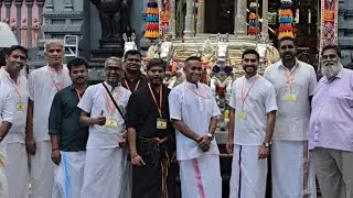 31.08.24 - Vinayagar Chaturthi Silver Chariot Procession @ Sri Senpaga Vinayagar Temple.