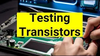 Testing Transistors with a multimeter - Identify Base Collector and Emitter - PNP & NPN Transistor