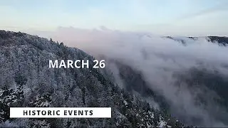 What happened on today's day? (March 26) HISTORIC EVENTS in chronological order | @calendarium