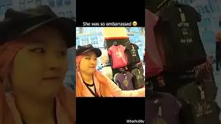 She was so embarrassed 🥺
