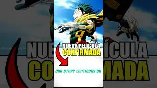 &iquest;OVA y Nueva Pel&iacute;cula de My Hero Academia? Final Boku no Hero Temporada 8 #shorts