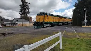 Albany and Eastern Railroad Hauler with 5935 and 1807
