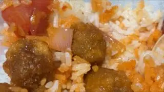 Sweet sour pork street food Singapore